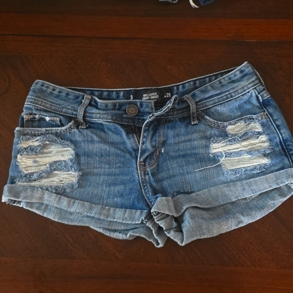 Hollister, size w26, Blue jean